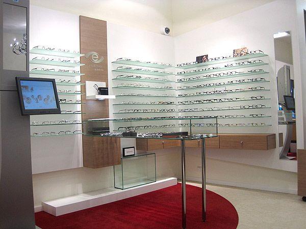 A store showcasing a wide array of glasses displayed prominently for customers to browse and select from.